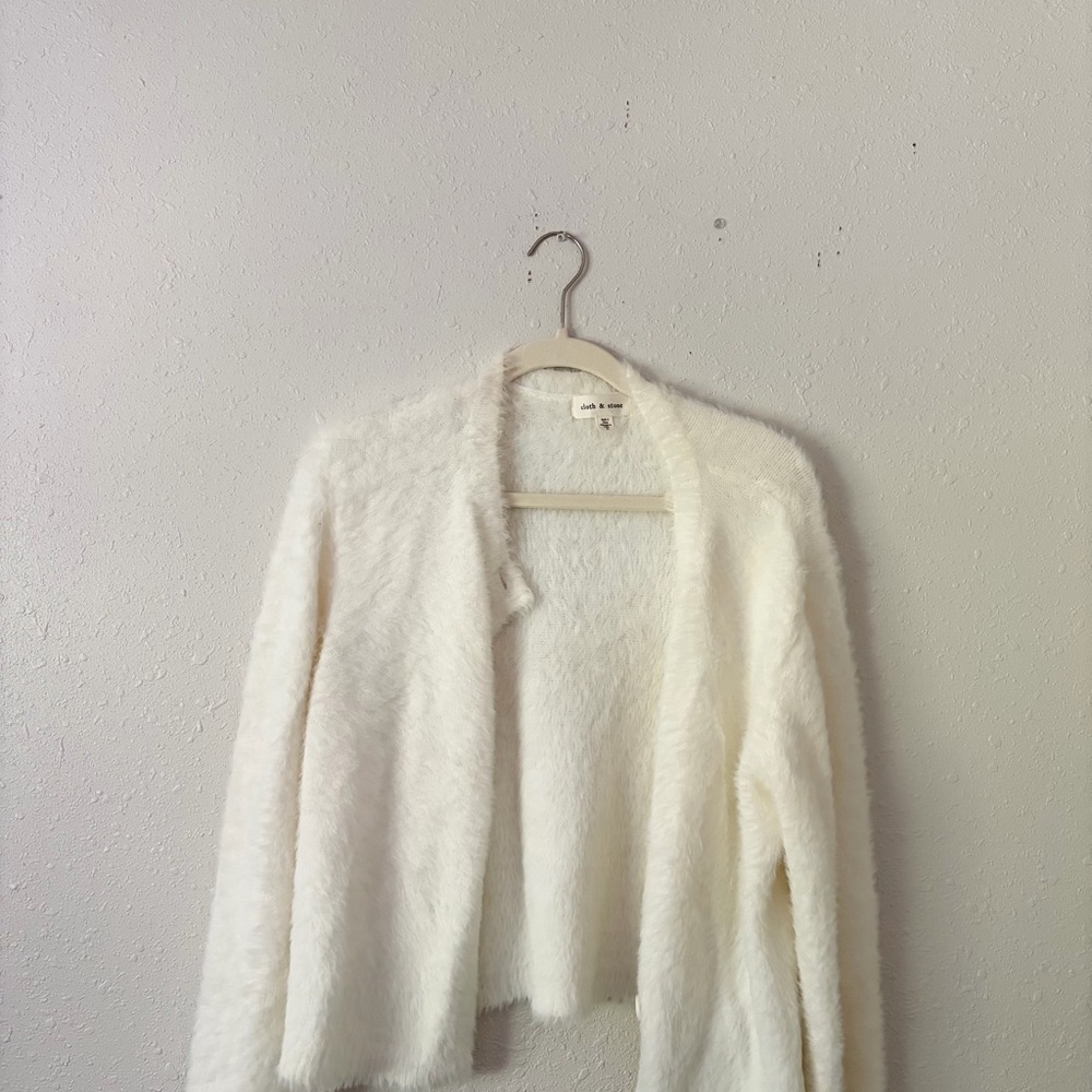 ANTHROPOLOGIE CLOTH & STONE COZY SWEATER CARDIGAN - Picture 4 of 8